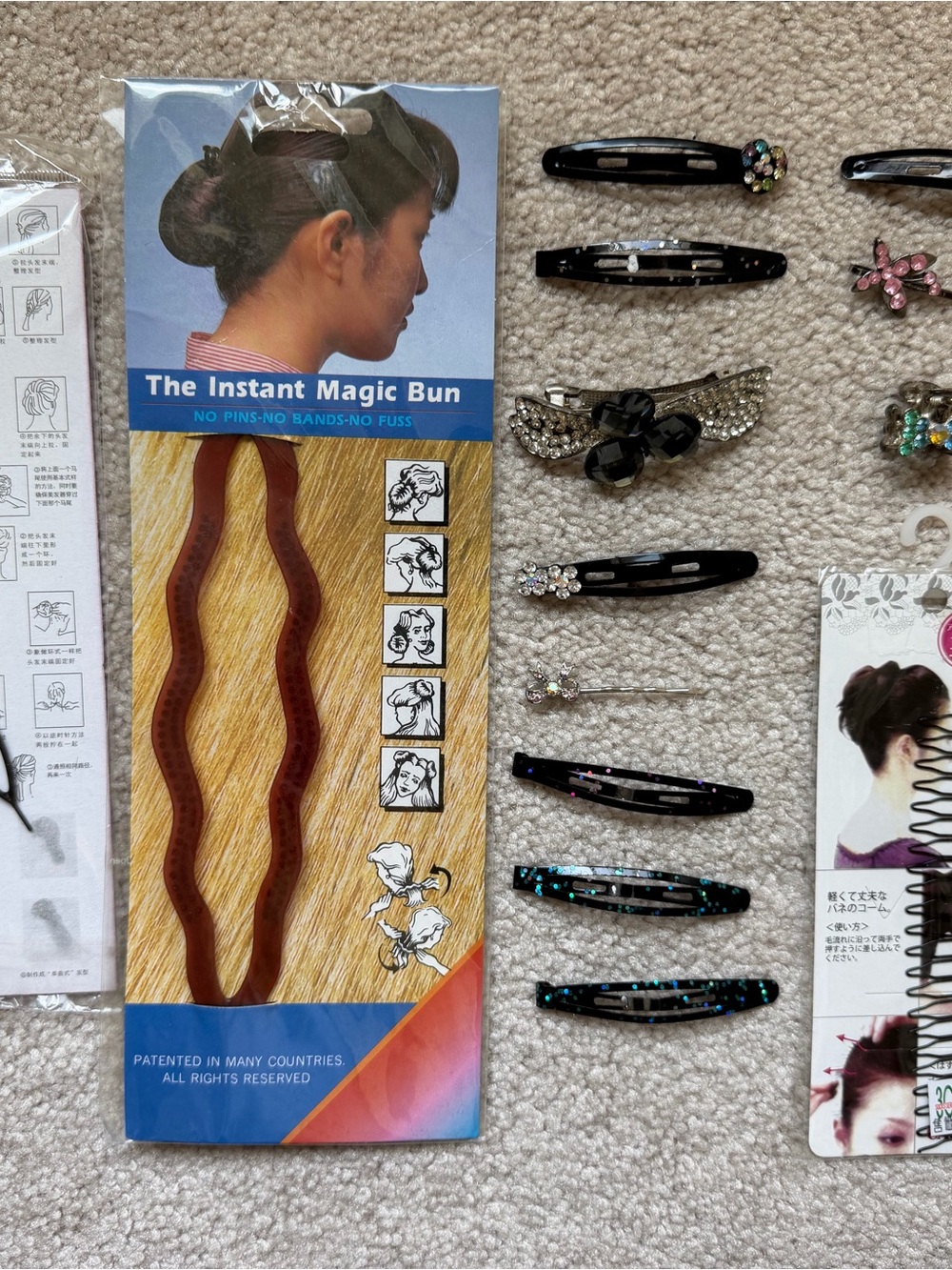 Instant Magic Bun Hair Tool - Brown